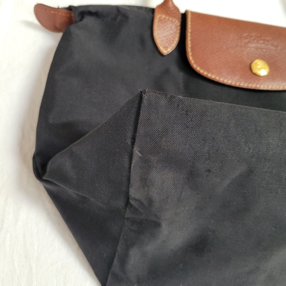 Longchamp Le Pliage Tote Bag Model M & Model S Bundle Black Nylon Tote - Picture 7 of 15